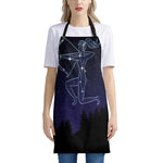 Sagittarius Constellation Print Apron