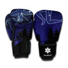 Sagittarius Constellation Print Boxing Gloves