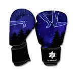 Sagittarius Constellation Print Boxing Gloves