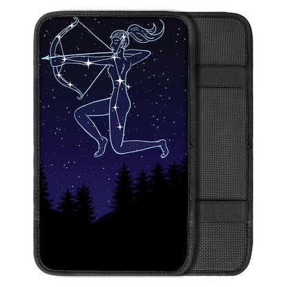 Sagittarius Constellation Print Car Center Console Cover