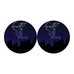 Sagittarius Constellation Print Car Coasters