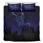 Sagittarius Constellation Print Duvet Cover Bedding Set