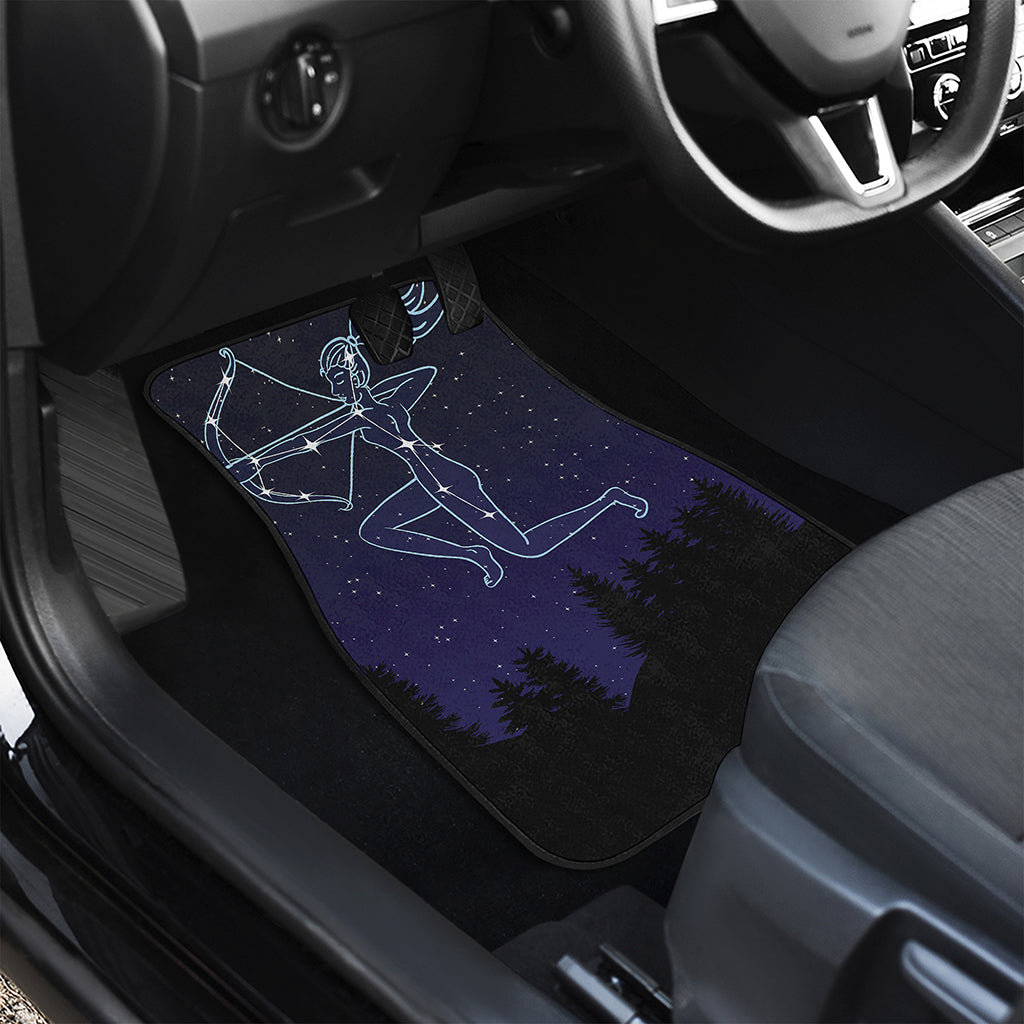 Sagittarius Constellation Print Front Car Floor Mats