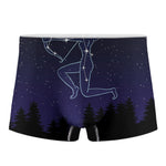 Sagittarius Constellation Print Men's Boxer Briefs