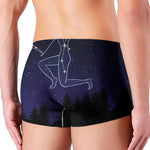 Sagittarius Constellation Print Men's Boxer Briefs