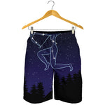 Sagittarius Constellation Print Men's Shorts