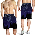 Sagittarius Constellation Print Men's Shorts