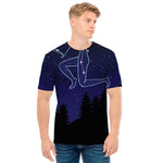 Sagittarius Constellation Print Men's T-Shirt