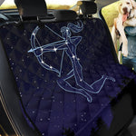 Sagittarius Constellation Print Pet Car Back Seat Cover