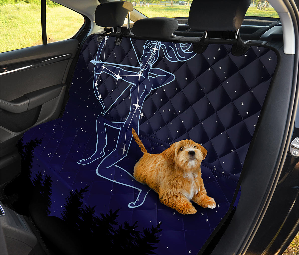 Sagittarius Constellation Print Pet Car Back Seat Cover
