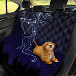Sagittarius Constellation Print Pet Car Back Seat Cover