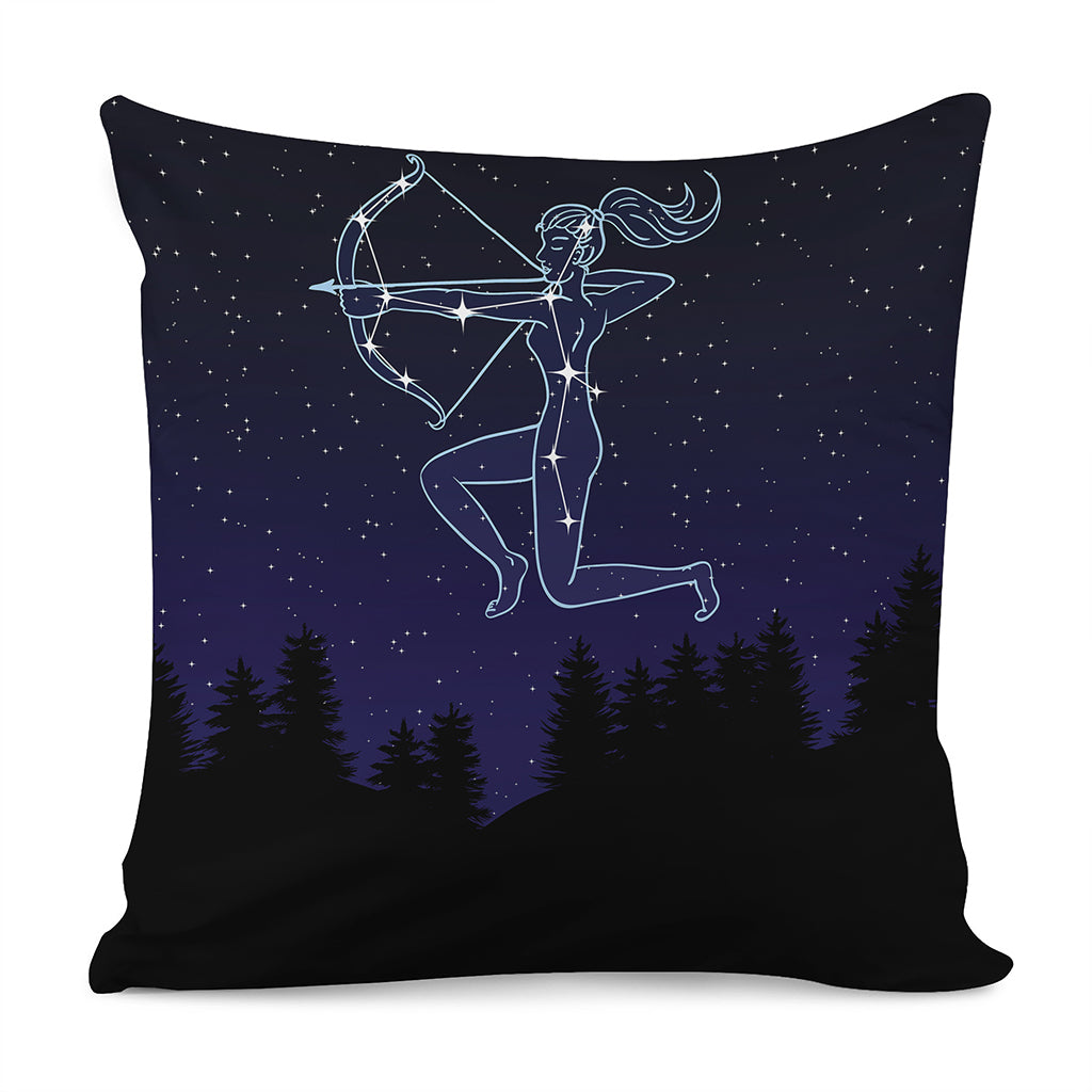 Sagittarius Constellation Print Pillow Cover