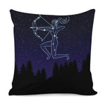 Sagittarius Constellation Print Pillow Cover