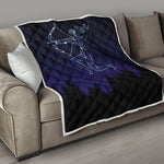 Sagittarius Constellation Print Quilt
