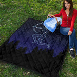 Sagittarius Constellation Print Quilt