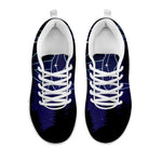 Sagittarius Constellation Print White Sneakers