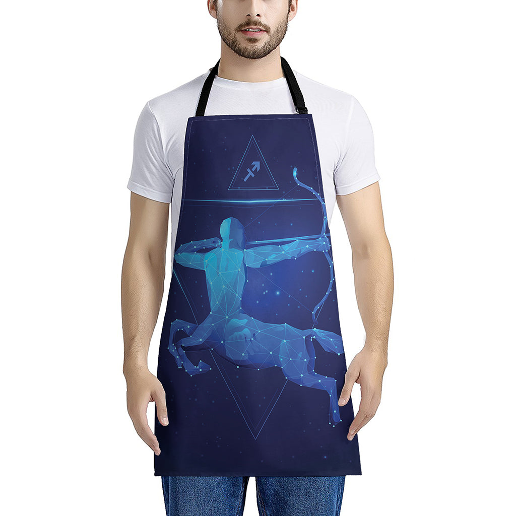 Sagittarius Horoscope Sign Print Apron