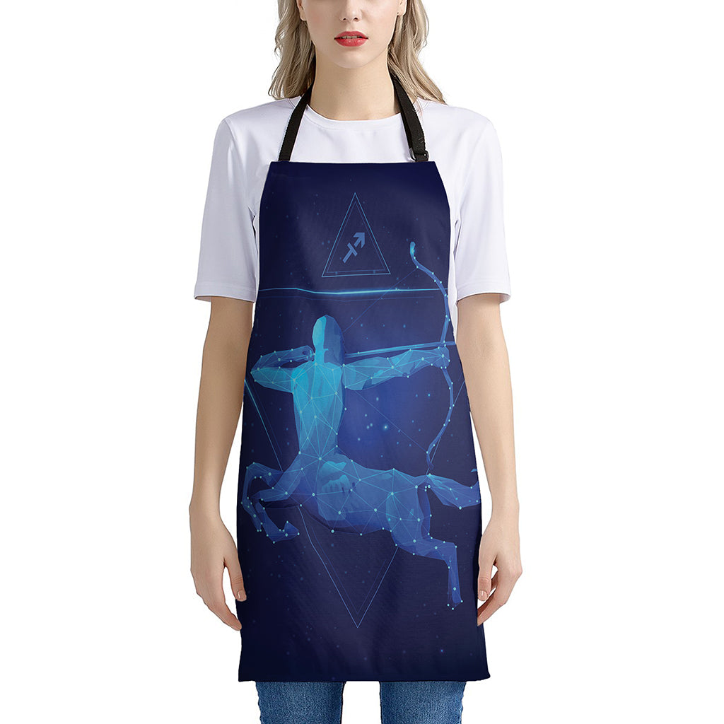 Sagittarius Horoscope Sign Print Apron