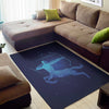 Sagittarius Horoscope Sign Print Area Rug