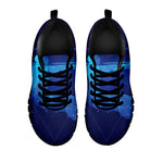 Sagittarius Horoscope Sign Print Black Sneakers