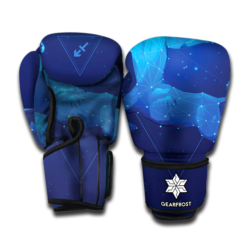 Sagittarius Horoscope Sign Print Boxing Gloves