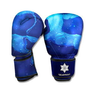 Sagittarius Horoscope Sign Print Boxing Gloves