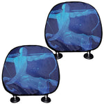 Sagittarius Horoscope Sign Print Car Headrest Covers
