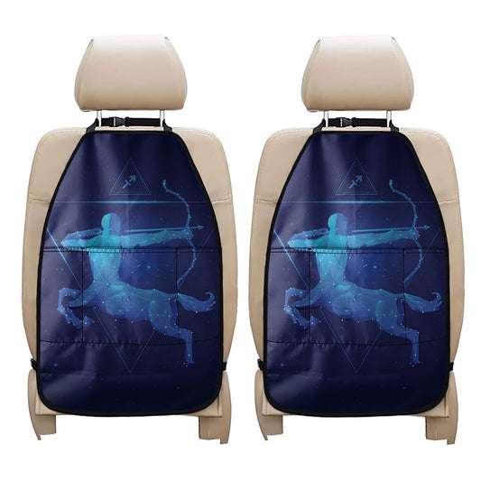 Sagittarius Horoscope Sign Print Car Seat Organizers