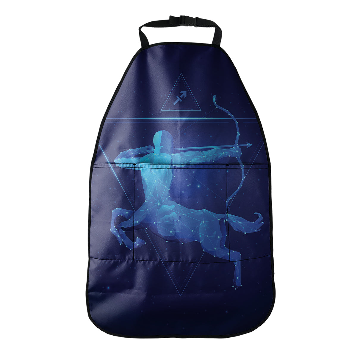Sagittarius Horoscope Sign Print Car Seat Organizers