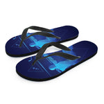 Sagittarius Horoscope Sign Print Flip Flops