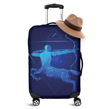 Sagittarius Horoscope Sign Print Luggage Cover