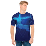 Sagittarius Horoscope Sign Print Men's T-Shirt