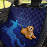 Sagittarius Horoscope Sign Print Pet Car Back Seat Cover