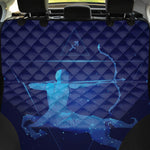 Sagittarius Horoscope Sign Print Pet Car Back Seat Cover