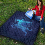 Sagittarius Horoscope Sign Print Quilt