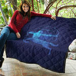 Sagittarius Horoscope Sign Print Quilt