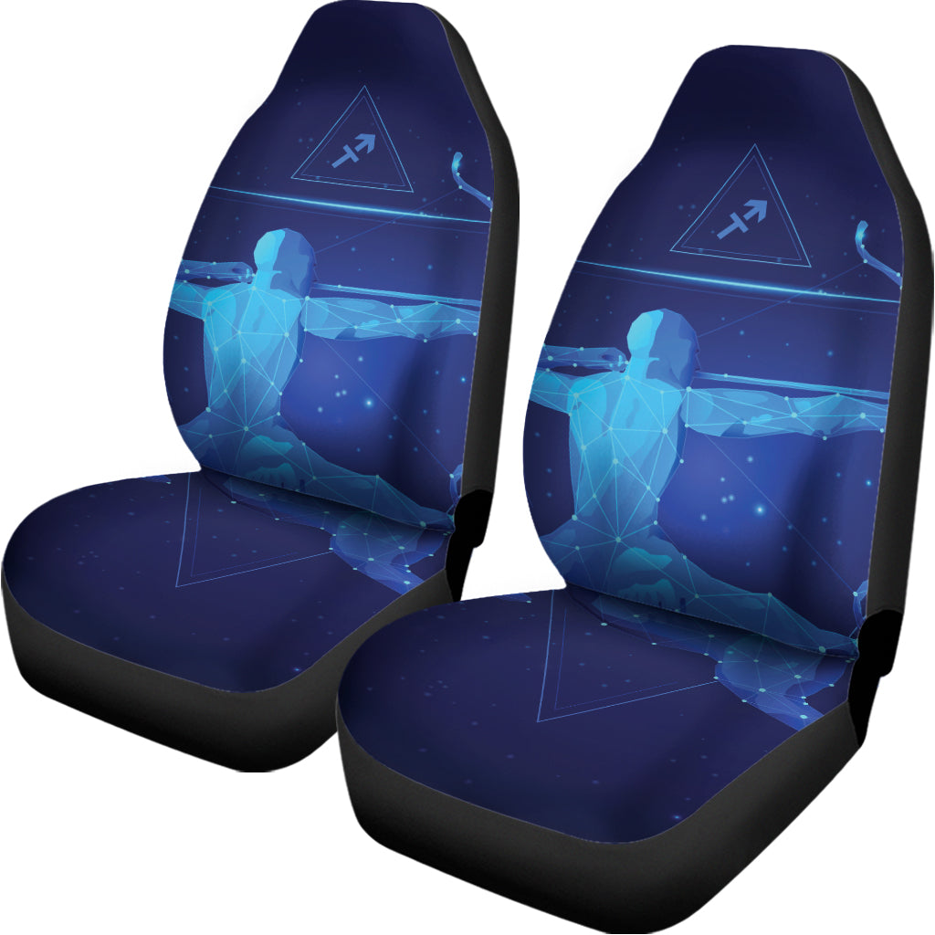 Sagittarius Horoscope Sign Print Universal Fit Car Seat Covers