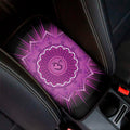 Sahasrara Chakra Mandala Print Car Center Console Cover