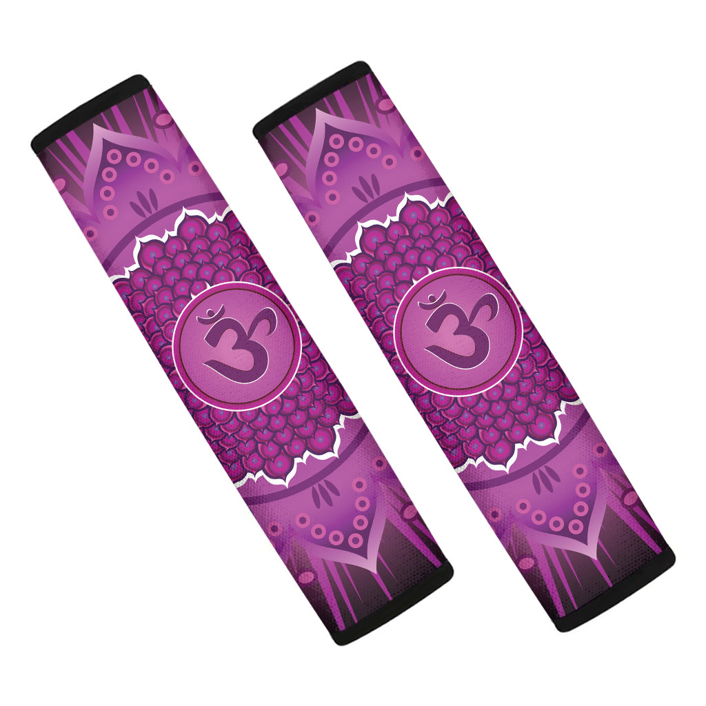 Sahasrara Chakra Mandala Print Car Seat Belt Covers