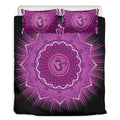 Sahasrara Chakra Mandala Print Duvet Cover Bedding Set