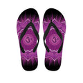 Sahasrara Chakra Mandala Print Flip Flops