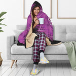 Sahasrara Chakra Mandala Print Hooded Blanket