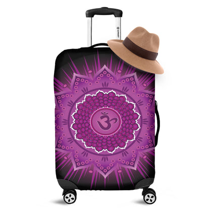 Sahasrara Chakra Mandala Print Luggage Cover