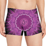 Sahasrara Chakra Mandala Print Men's Boxer Briefs