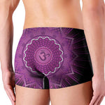 Sahasrara Chakra Mandala Print Men's Boxer Briefs