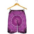 Sahasrara Chakra Mandala Print Men's Shorts