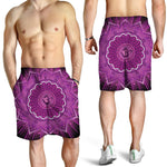 Sahasrara Chakra Mandala Print Men's Shorts