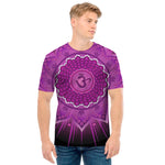 Sahasrara Chakra Mandala Print Men's T-Shirt