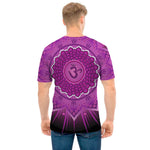Sahasrara Chakra Mandala Print Men's T-Shirt