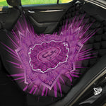 Sahasrara Chakra Mandala Print Pet Car Back Seat Cover